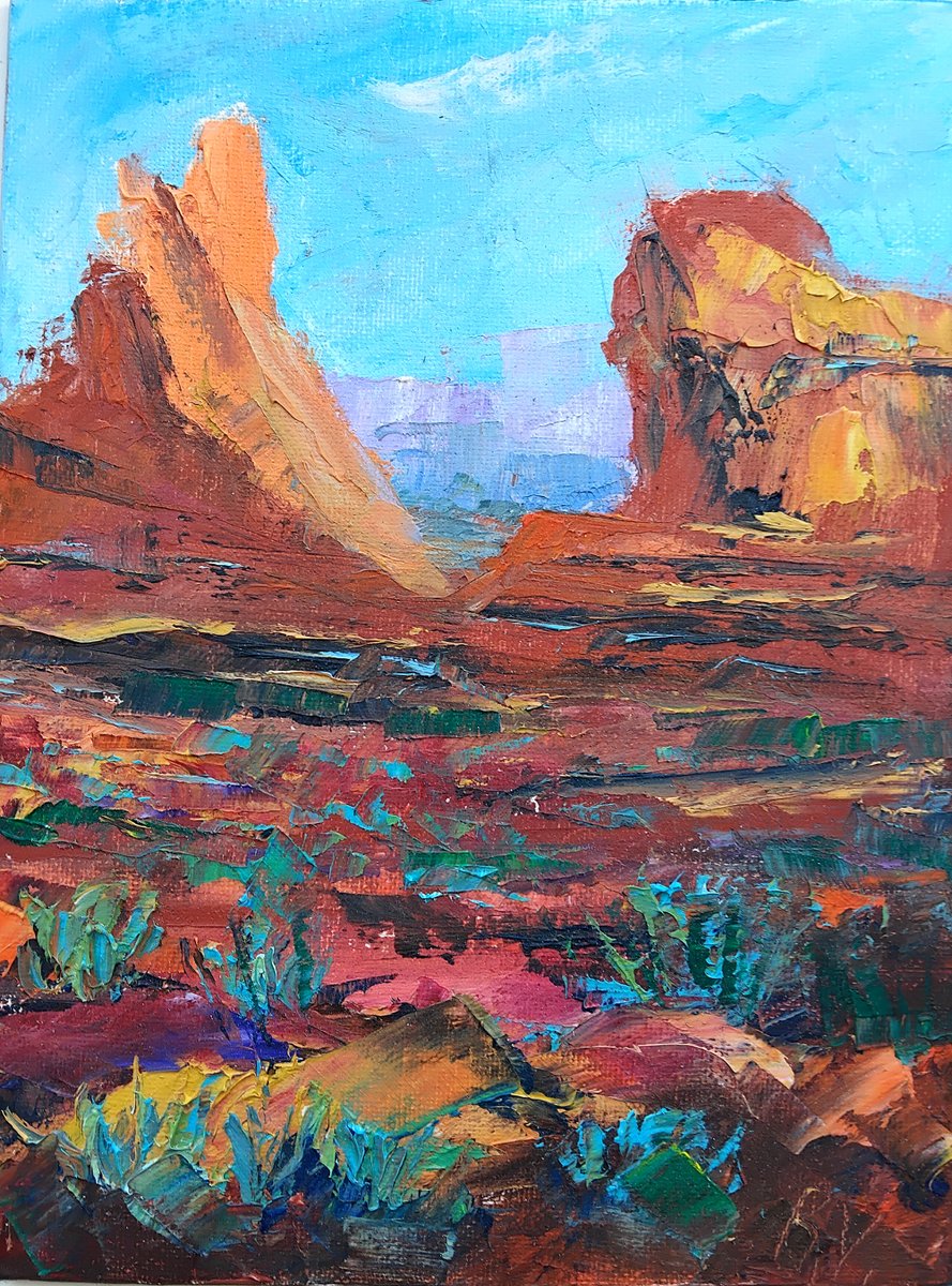 lighttraced's tweet photo. Sedona Arizona oil painting for sale 7x10" #oilpainting #ArizonaState #arizonaisgorgeous #sedona #artforsale #walldecor #wallartforsale #ArtistsOnTwitter https://t.co/2p5YLup0zi