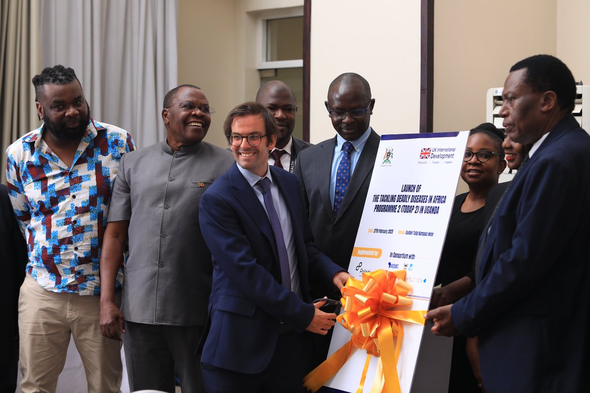 IDIMakerere's tweet photo. Today, the Governments of Uganda &amp; the UK have launched Tackling Deadly Diseases in Africa Program Phase 2 (#TDDAP2)! We’re proud to partner with @PalladiumImpact, @AFENETAfrica, @HCConsultancy &amp; @iqlsconsultancy to enhance health security in Uganda, DRC, Ghana, Kenya &amp; Malawi. https://t.co/ntdsJmnKkA