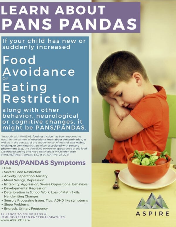 PandaMama2024's tweet image. #EDAW2025 #SupportAndRecovery
#PansPandasHour Any sudden abrupt food aversion or food refusal is alarming. The organic root cause could be #inflammation from a #virus or #infection. #OCD can manifest due to the #brain inflammation. Children esp may struggle to articulate this.