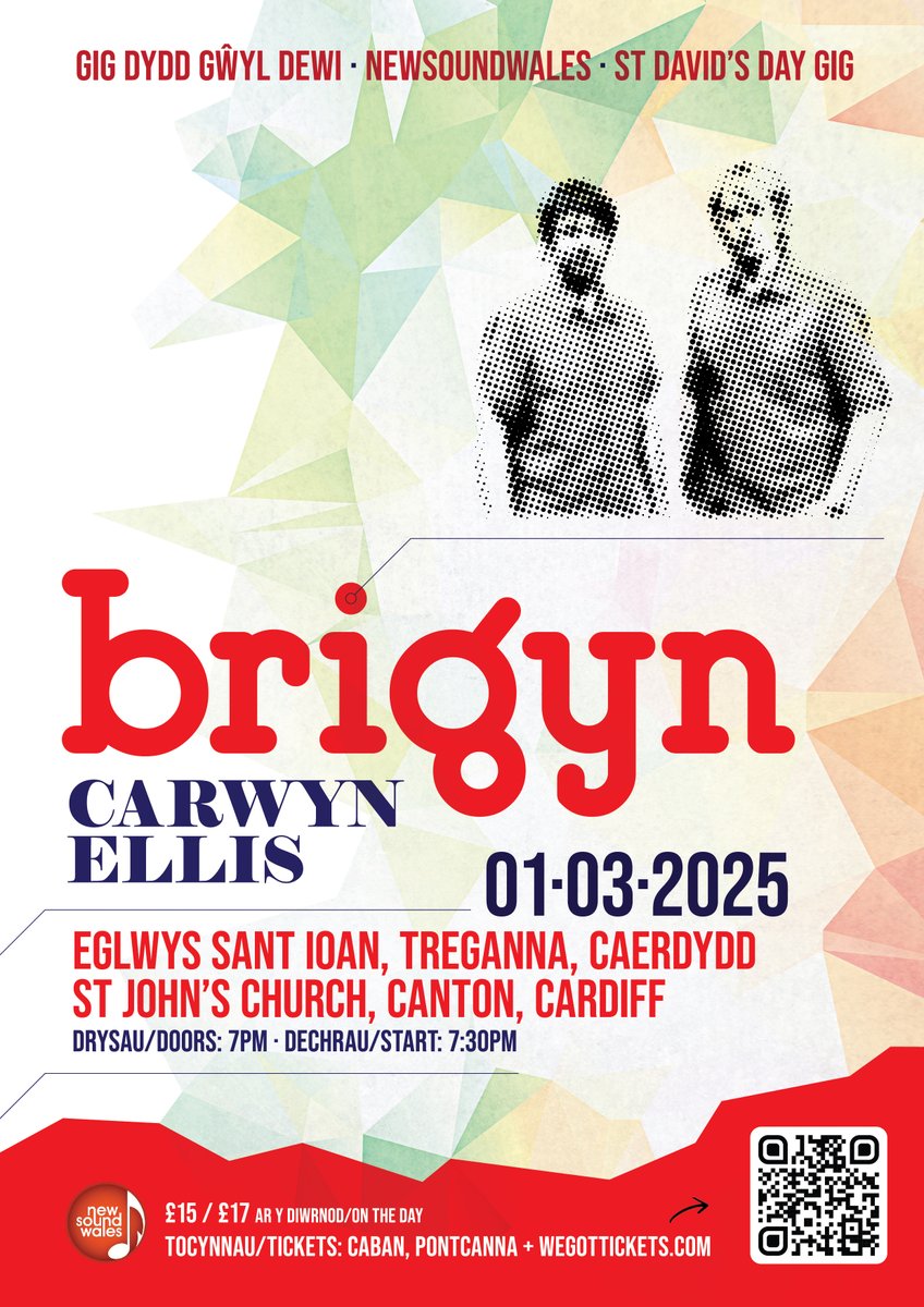 Dydd Sadwrn yma yn Eglwys Sant Ioan, Treganna. Archebwch nawr! This Saturday at St John's Church, Canton. Book now! wegottickets.com/event/637867/
