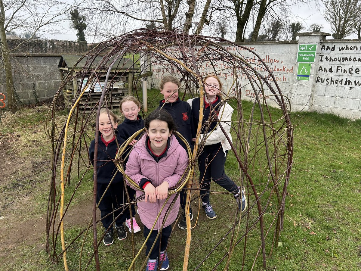 Shanahoe NS (@shanahoens) on Twitter photo Willow Wonder: Great girls making use of our new Willow Dome in our biodiversity area, which was constructed by 5th and 6th Class with Beth Murphy <a href="/willowwonder/">Bethwillowwonder</a> under the Heritage in Schools scheme <a href="/GreenSchoolsIre/">Green-Schools</a> <a href="/CuriousMindSTEM/">Research Ireland Curious Minds</a> <a href="/OidePrimarySTEM/">Oide Primary STEM</a> <a href="/laoisheritage/">Laois Heritage</a> <a href="/BioInSchools/">Biodiversity in Schools</a> Willow Wonder: Great girls making use of our new Willow Dome in our biodiversity area, which was constructed by 5th and 6th Class with Beth Murphy <a href="/willowwonder/">Bethwillowwonder</a> under the Heritage in Schools scheme <a href="/GreenSchoolsIre/">Green-Schools</a> <a href="/CuriousMindSTEM/">Research Ireland Curious Minds</a> <a href="/OidePrimarySTEM/">Oide Primary STEM</a> <a href="/laoisheritage/">Laois Heritage</a> <a href="/BioInSchools/">Biodiversity in Schools</a>