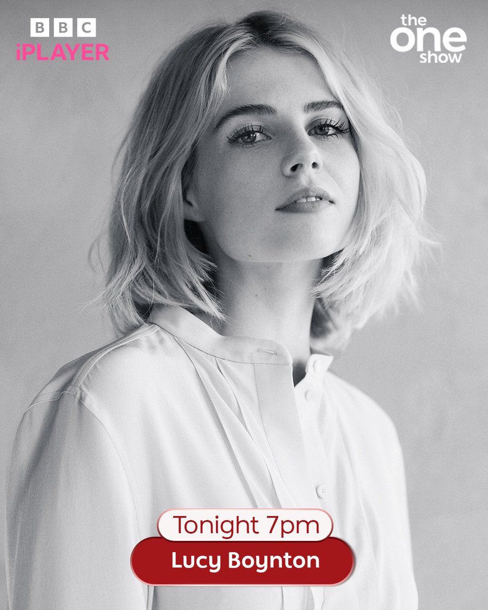 BBC The One Show (@bbctheoneshow) on Twitter photo Tonight on #TheOneShow, Lucy Boynton joins us to discuss portraying Ruth Ellis, the last woman hanged in the UK, in her gripping new drama.
Have a question for Lucy? Email theoneshow@bbc.co.uk 📩 or comment below👇
📸 Sasha Marro Tonight on #TheOneShow, Lucy Boynton joins us to discuss portraying Ruth Ellis, the last woman hanged in the UK, in her gripping new drama.
Have a question for Lucy? Email theoneshow@bbc.co.uk 📩 or comment below👇
📸 Sasha Marro