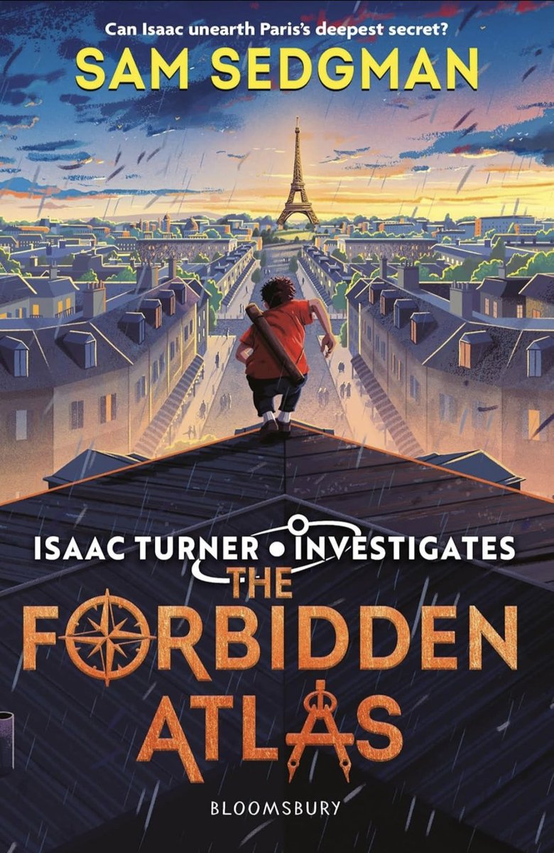 THE FORBIDDEN ATLAS is out today! 🥳📚🧭

I am so excited for everyone to discover Isaac &amp; Hattie's next adventure, deep into the Paris catacombs hunting a dangerous treasure. Special sprayed-edge editions are available NOW exclusively from @waterstones

waterstones.com/book/the-forbi…