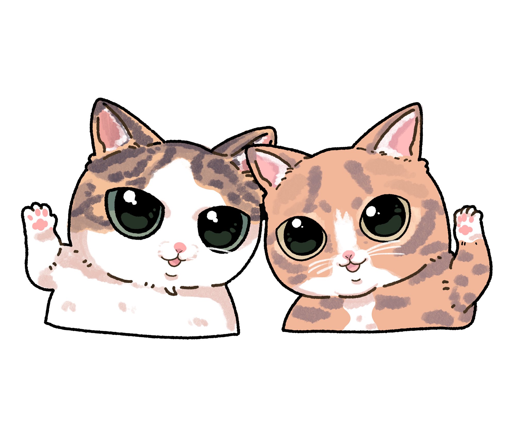 すわっちぃZOO にゃんこ 三毛猫 ぬいぐるみ（ねこ ネコ