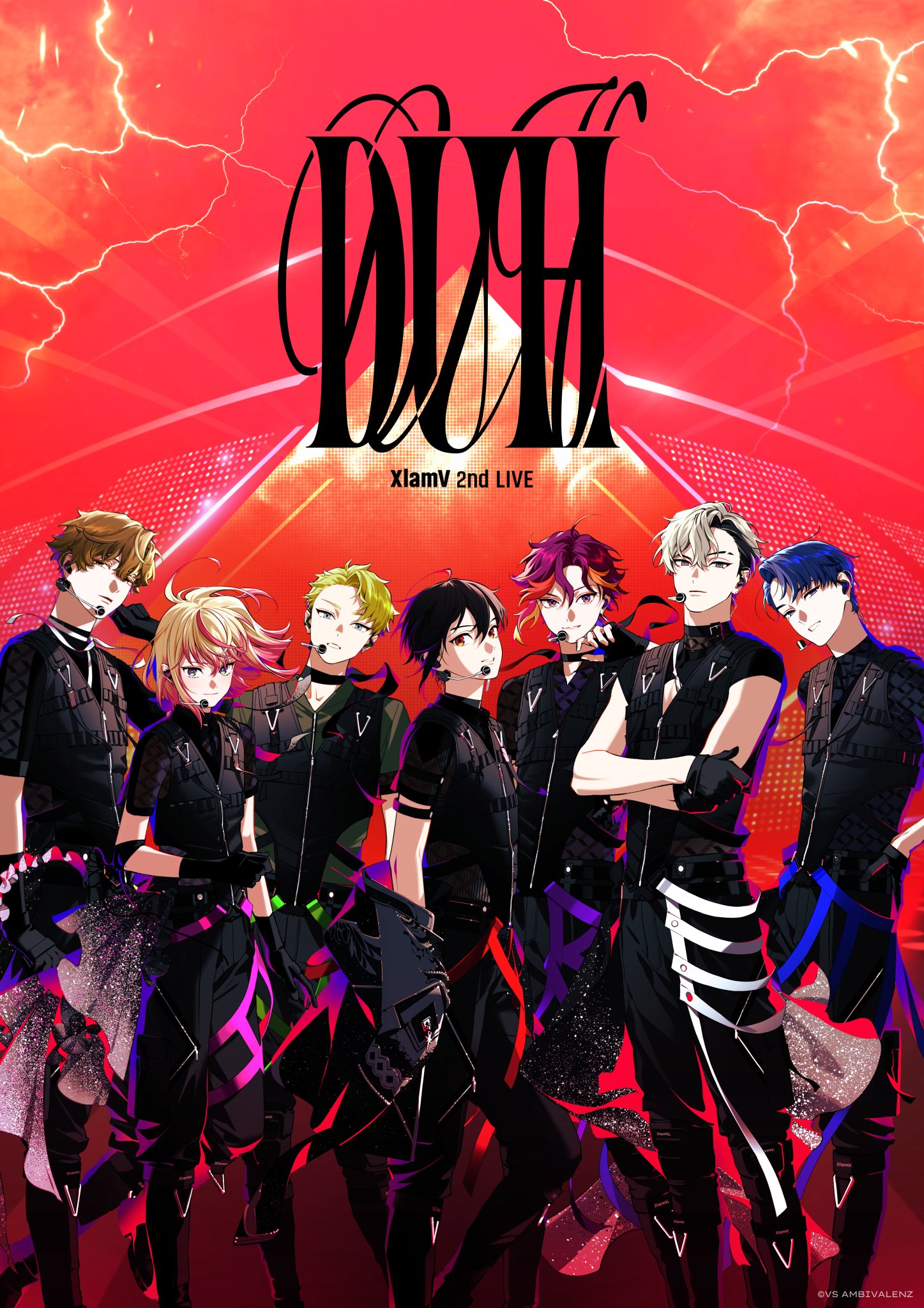 ビバレン XlamV レオン 2nd LIVE リングライト リンライ 16点 ビバレン XlamV レオン 2nd LIVE リングライト リンライ 16点