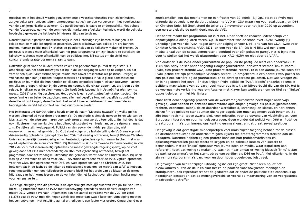 1/ N.a.v. de recente Nederlandse vertaling van ‘Manufacturing Consent’ (1988) van Herman Berman en Noam Chomsky schreef Ewald Engelen op LinkedIn dit stuk over de rol van de media bij het creëren van consensus. linkedin.com/pulse/manufact…  Ik maakte een kopie: