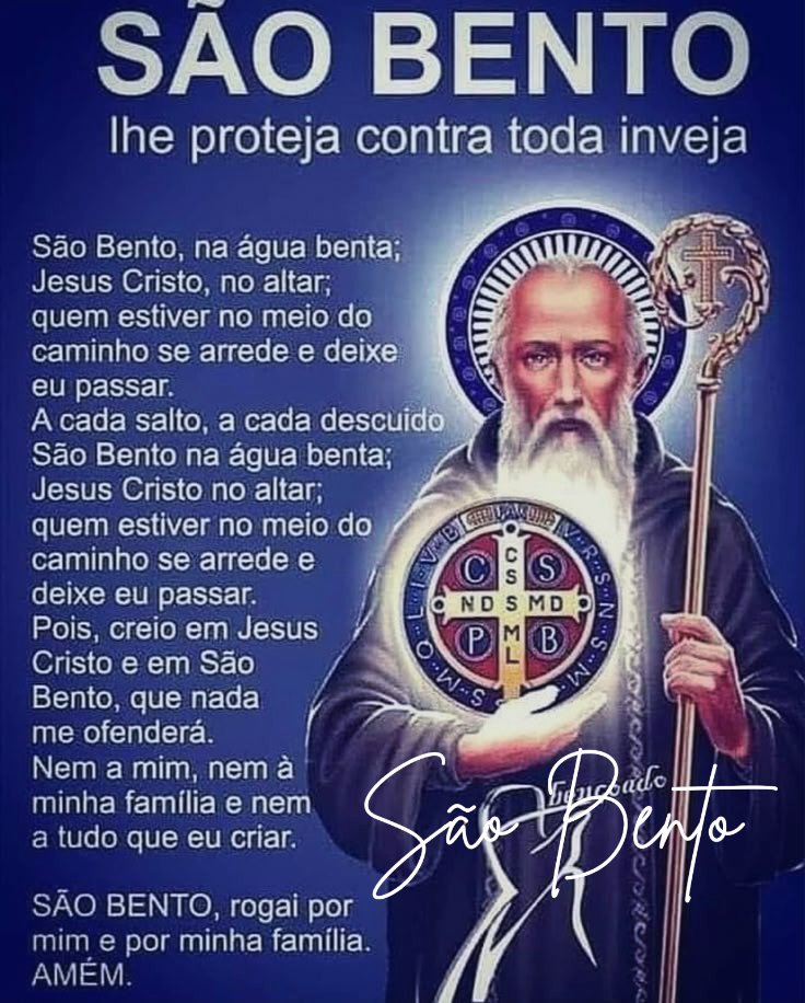 DevotosSaoBento's tweet photo. Receba a proteção de São Bento!
Marque uma pessoa nos comentários para receber também! 🙏🙌❤️🕊️ https://t.co/WSTBtpXVcq