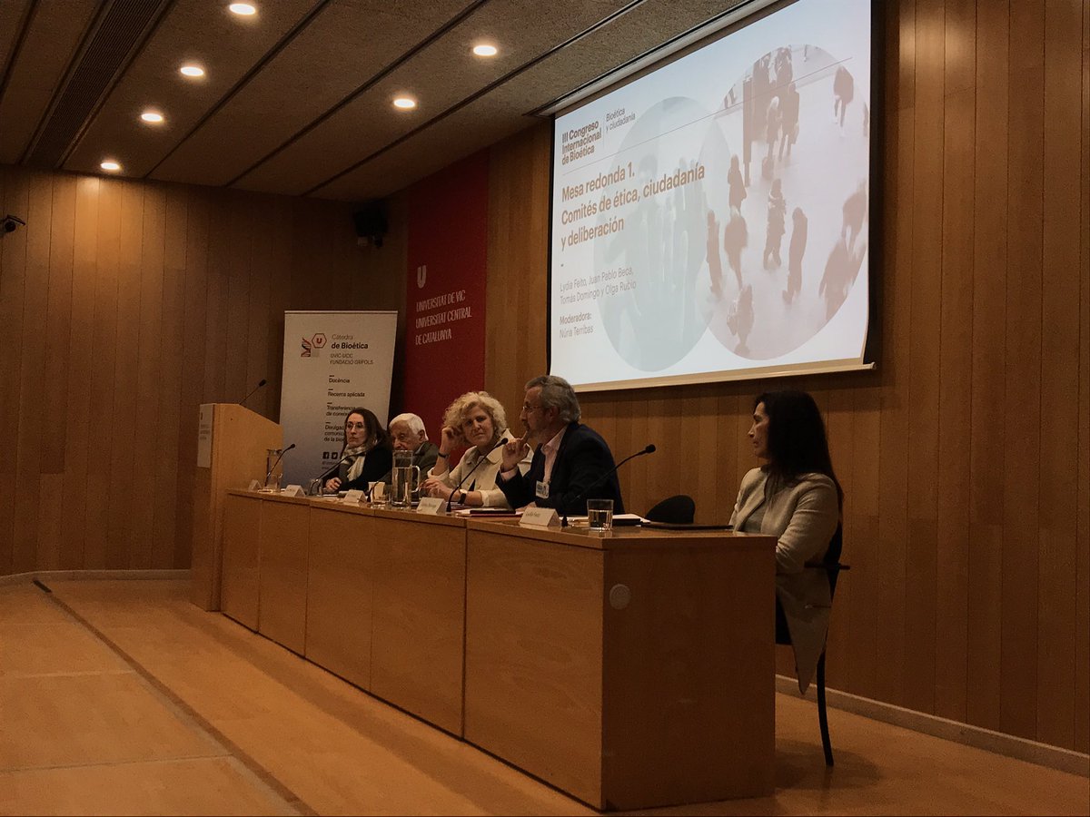 Fundació Grífols (@fundaciogrifols) on Twitter photo Ara mateix <a href="/32994ors/">Olga Rubio</a>, Juan Pablo Beca, <a href="/LydiaFeito/">Lydia Feito</a> i Tomás Domingo parlen de la importància de la deliberació en aquesta taula rodona moderada per Núria Terribas Ara mateix <a href="/32994ors/">Olga Rubio</a>, Juan Pablo Beca, <a href="/LydiaFeito/">Lydia Feito</a> i Tomás Domingo parlen de la importància de la deliberació en aquesta taula rodona moderada per Núria Terribas