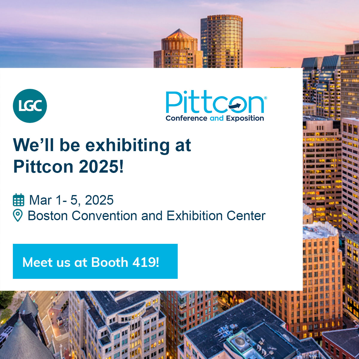LGCStandards's tweet image. The countdown to @Pittcon 2025 is on! 
🗓️Mark your calendars for our insightful sessions on #ProficiencyTesting &amp;amp; #PFASanalysis
📢 Swing by booth 419 to connect with our team!
Discover more at lgcstandards.com

#ReferenceStandards #ScienceForaSaferWorld #Lifescience