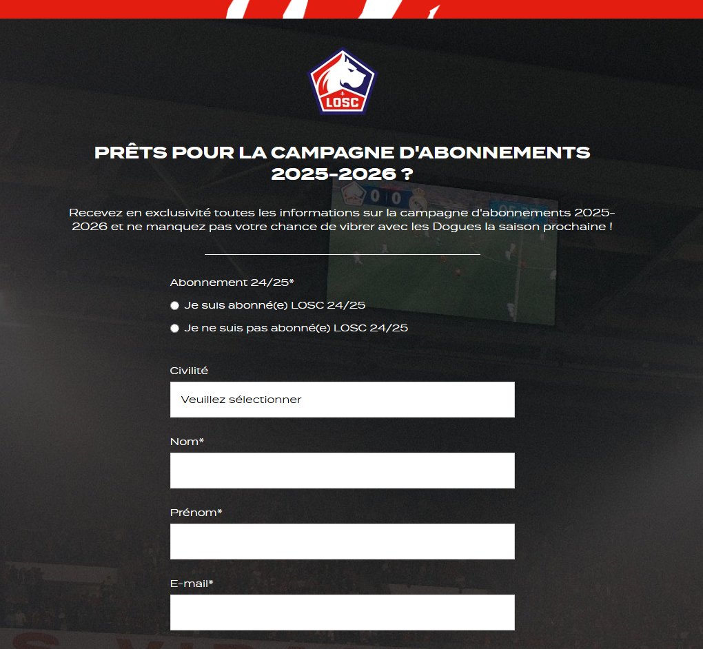 Au Stade Lillois ⚜️ tweet media