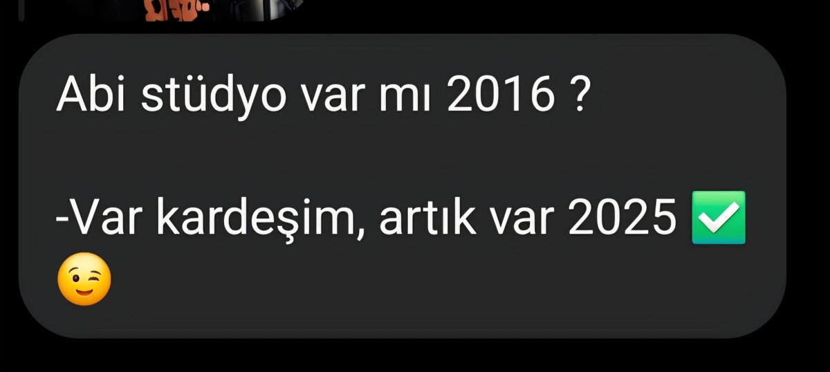 Buraya da not düşeyim😎