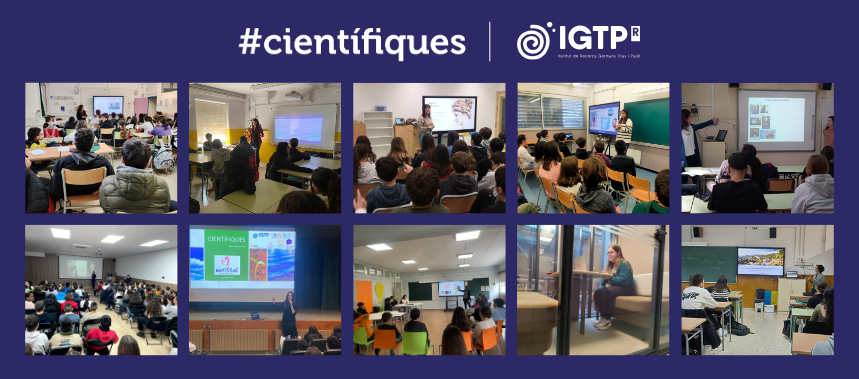 Per celebrar el #DiaDonaiNenaEnCiència, 1️⃣4️⃣ investigadores de l’IGTP han fet xerrades a diversos centres educatius, la majoria dins del programa #científiques2025 de @fundaciorecerca <a href="/_BIST/">BIST-Barcelona Institute of Science and Technology</a>

Més informació 👉🏼 bit.ly/científiques20…
#11FebCanRuti