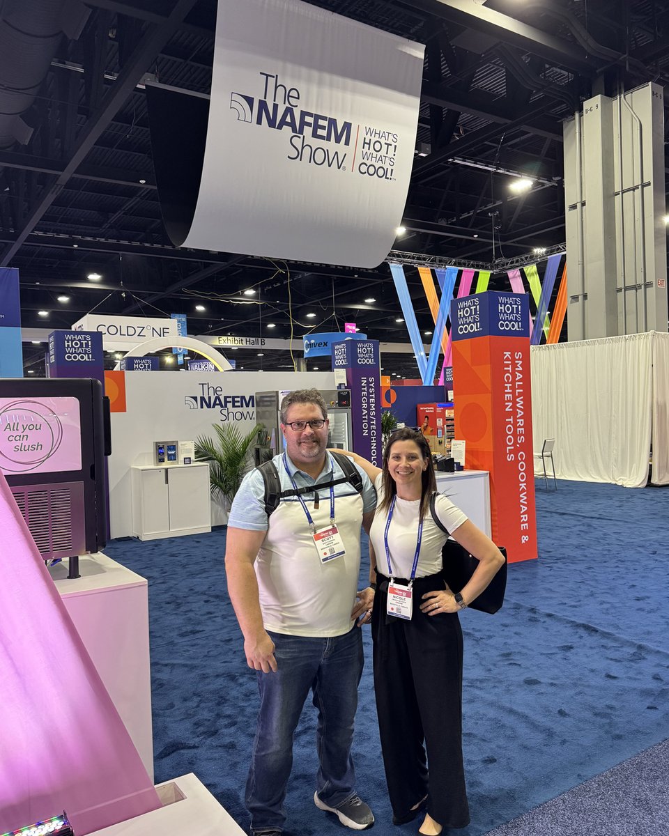 Canarm HVAC managers, Scott &amp; Nicole, are attending the NAFEM Show this week! While we don’t have a booth, they’ll be walking the floor, connecting with industry professionals &amp; exploring the latest innovations. If you're attending &amp; would like to meet up, feel free to reach out!