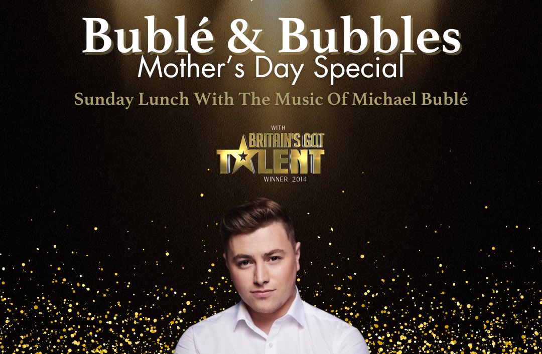 CollabroBuzz's tweet image. This Mother's Day, enjoy a brilliant afternoon of music at The Purple Peacock in Newcastle! Bublé & Bubbles hosted by and starring Matt Pagan! 🎤🥂
Don't miss out, book your tickets now from: purplepeacockncl.co.uk/events-calenda…