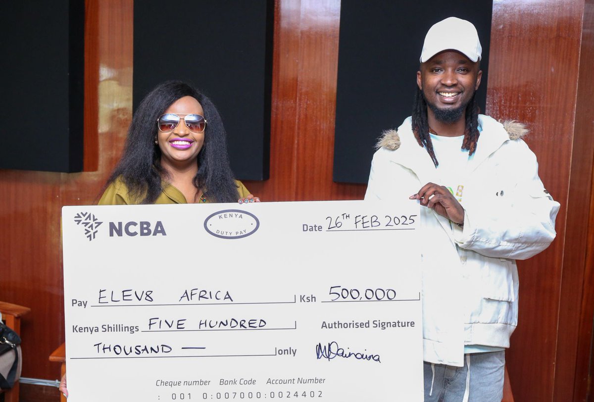 NCBA is proud to announce a partnership with ELV8 Africa and renown music producer Morris Kobia, popularly known as <a href="/motifdidon/">MOTIF DI DON</a> to turbo-charge the music industry in Kenya, by providing a platform to discover &amp; elevate talent. (1/4)
#NCBATwendeMbele #NCBAChangeTheStory #Goforit