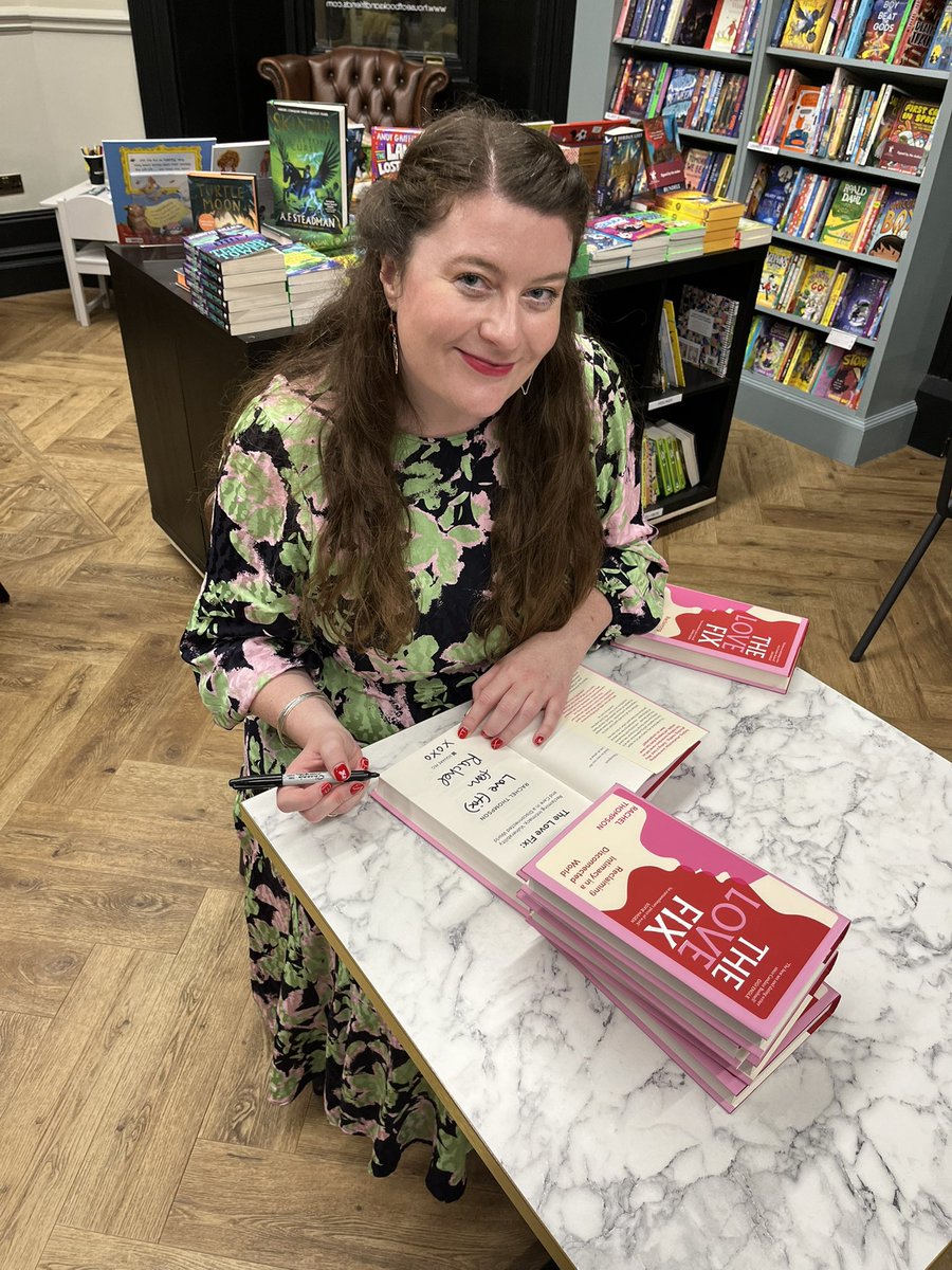One whole month of The Love Fix! Have loved being on tour meeting readers, hearing their thoughts on the state of love and dating today. Thanks to everyone who’s bought a copy ❤️‍🔥 penguin.co.uk/books/457662/t…
