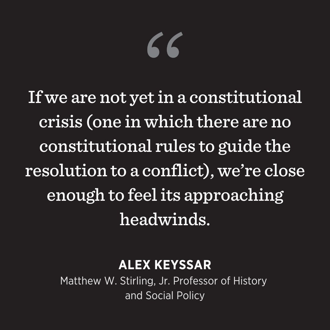 Harvard Kennedy School (@kennedy_school) on Twitter photo .<a href="/AlexKeyssar/">Alex Keyssar</a> says the first few weeks of the Trump administration may constitute the most severe attack on the rule of law in the U.S. since the Civil War.
Read more about Professor Keyssar's thoughts ➡️ ken.sc/41iwzxN .<a href="/AlexKeyssar/">Alex Keyssar</a> says the first few weeks of the Trump administration may constitute the most severe attack on the rule of law in the U.S. since the Civil War.
Read more about Professor Keyssar's thoughts ➡️ ken.sc/41iwzxN