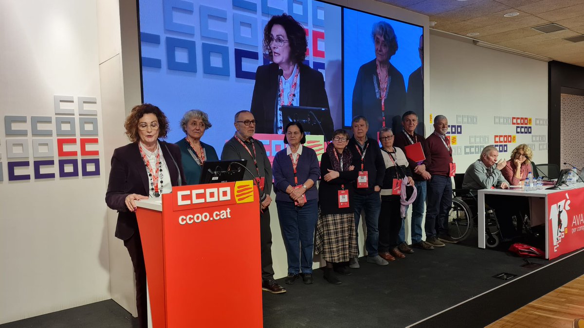 Belén López Sánchez (@belenlopezccoo) on Twitter photo Encetem els congressos de tercer nivell amb el de la Federació de Pensionistes. Experiència, compromís i lluita personificat en la nova secretària general <a href="/AuroraHuerga/">Aurora Huerga</a> . Molts encerts companya. Tenim molta feina a fer! Encetem els congressos de tercer nivell amb el de la Federació de Pensionistes. Experiència, compromís i lluita personificat en la nova secretària general <a href="/AuroraHuerga/">Aurora Huerga</a> . Molts encerts companya. Tenim molta feina a fer!