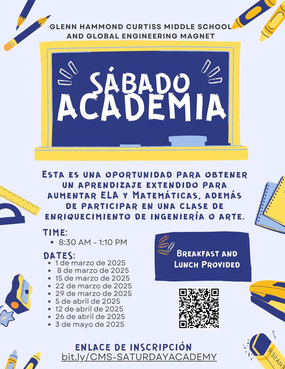 Register Today!
March 1st - May 3rd
8:30 AM - 1:10 PM edl.io/n2039213