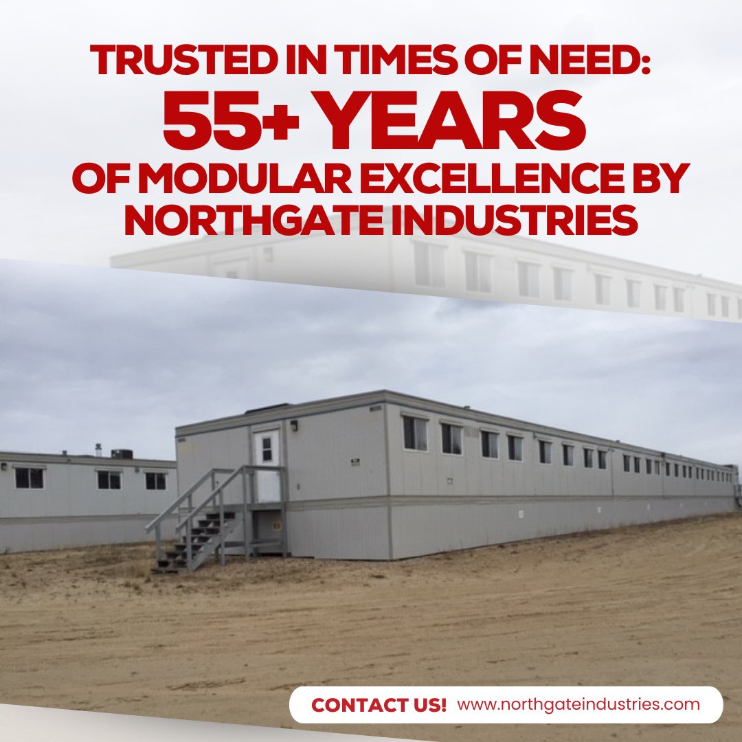 Northgate_Ltd's tweet image. Built on Trust, Backed by Experience: For over 55+ years, Northgate Industries has been delivering modular excellence when it matters most. 🏗️ 

#TrustedSolutions #ModularInnovation #NorthgateExcellence #ModularSupport #BuiltToSupport #ModularLeaders #NorthgateIndustries