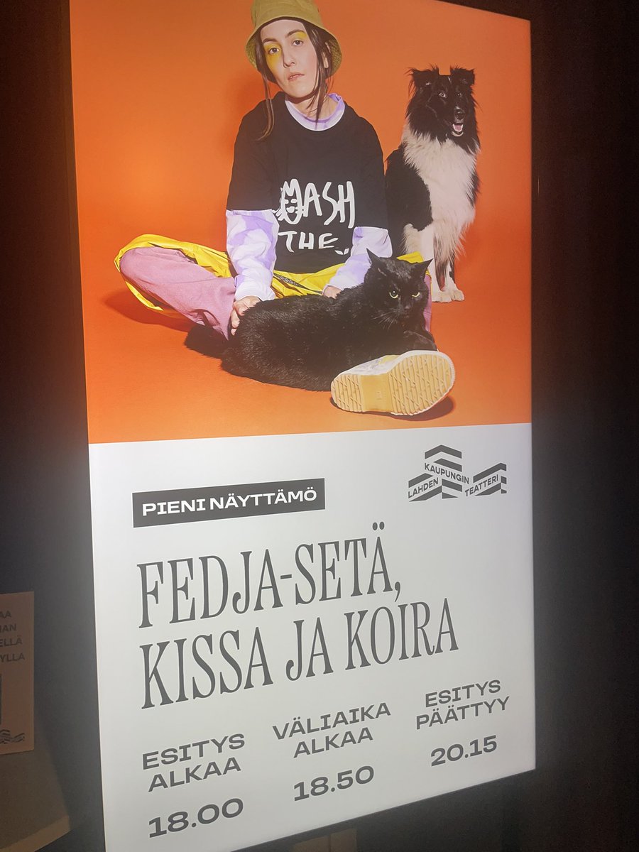 Lahdessa ❤️
Fanni Noroila 🩷
Lahden kaupunginteatteri 💜
Terveisiä KokoTeatterista 💙
<a href="/koko_teatteri/">KokoTeatteriOfficial</a>