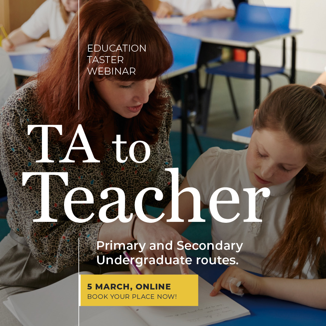 🆕 Join us for our next webinar and sample some module content from our courses designed for Teaching Assistants - now with primary and secondary routes!
👉 For more info and to book your free place visit: bit.ly/4hWmk9o <a href="/UniOfBuckingham/">The University of Buckingham</a> <a href="/Anspear/">Anspear</a>