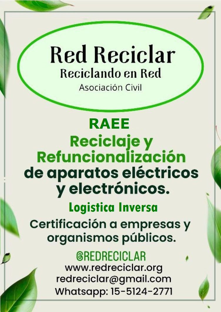 Red Reciclar. Watsaap 1151242771