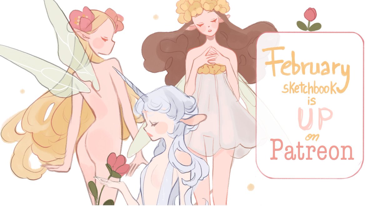 piningappless's tweet photo. [rt] it's up! 🌷✨️  5 new pages, faerie themed 🌷✨️ link below 🌷✨️ https://t.co/1OujTanESb