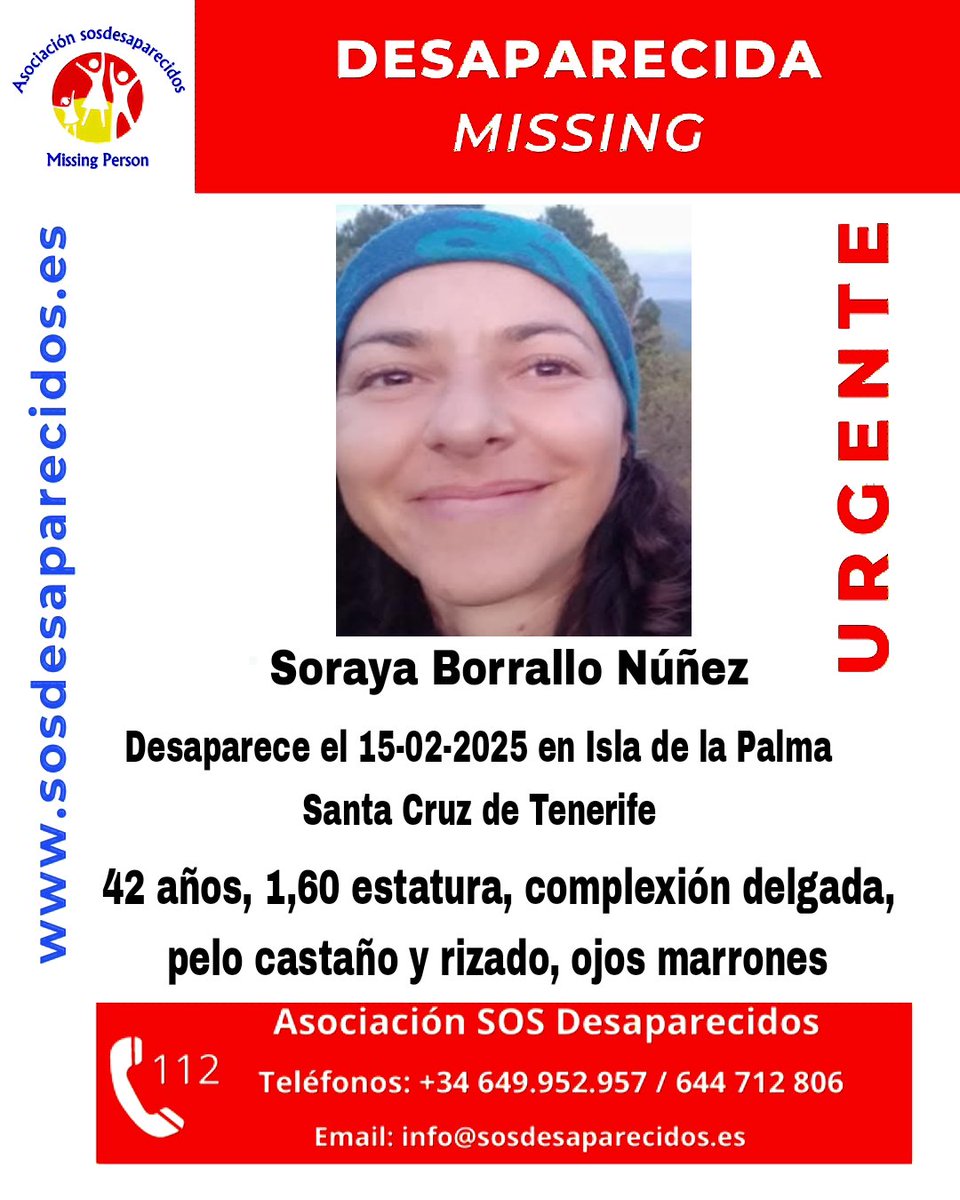 ALERTA DESAPARECIDOS (@sosdesaparecido) on Twitter photo 🆘 DESAPARECIDA
#sosdesaparecidos #Desaparecido #Missing #España #SantaCruzdeTenerife
Fuente: sosdesaparecidos
Síguenos <a href="/sosdesaparecido/">ALERTA DESAPARECIDOS</a> 🆘 DESAPARECIDA
#sosdesaparecidos #Desaparecido #Missing #España #SantaCruzdeTenerife
Fuente: sosdesaparecidos
Síguenos <a href="/sosdesaparecido/">ALERTA DESAPARECIDOS</a>