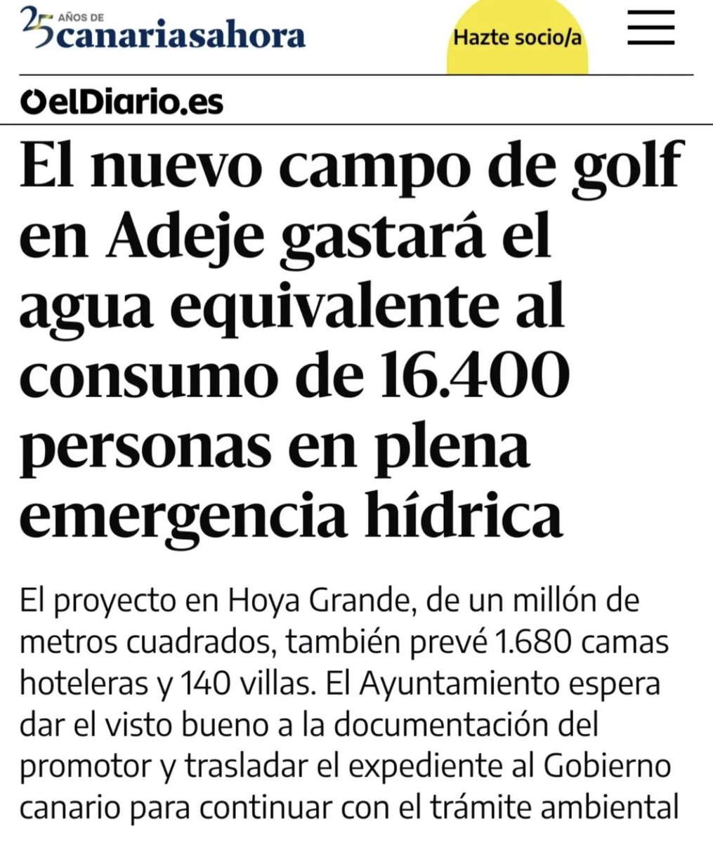 Recuerda esto cuando te corten el agua. 

De las palas pasaremos a 🔥 carritos de golf.