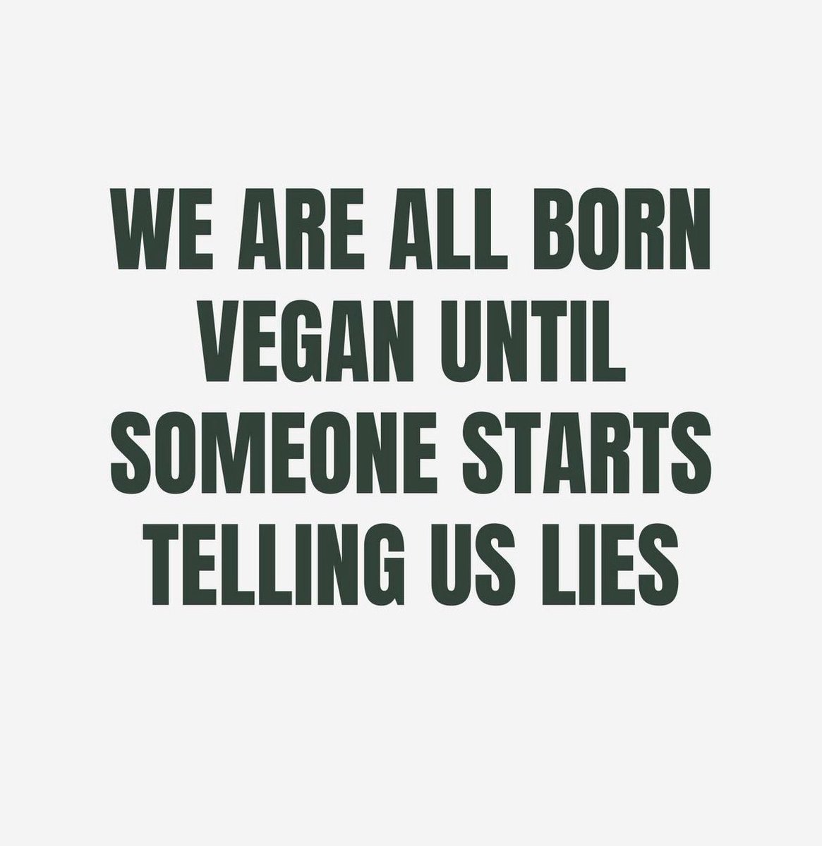 We are programmed to eat animals