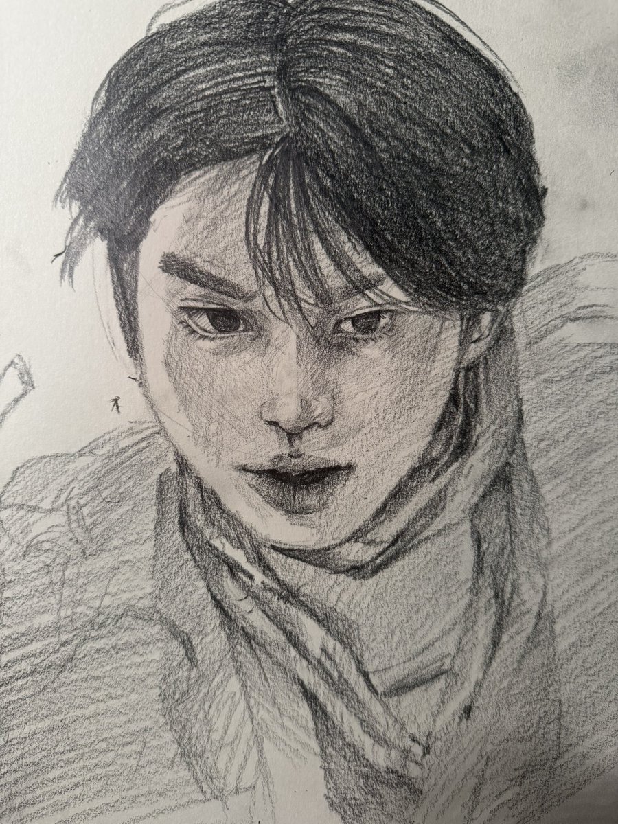 군면제 남성 오랜만에 그리기