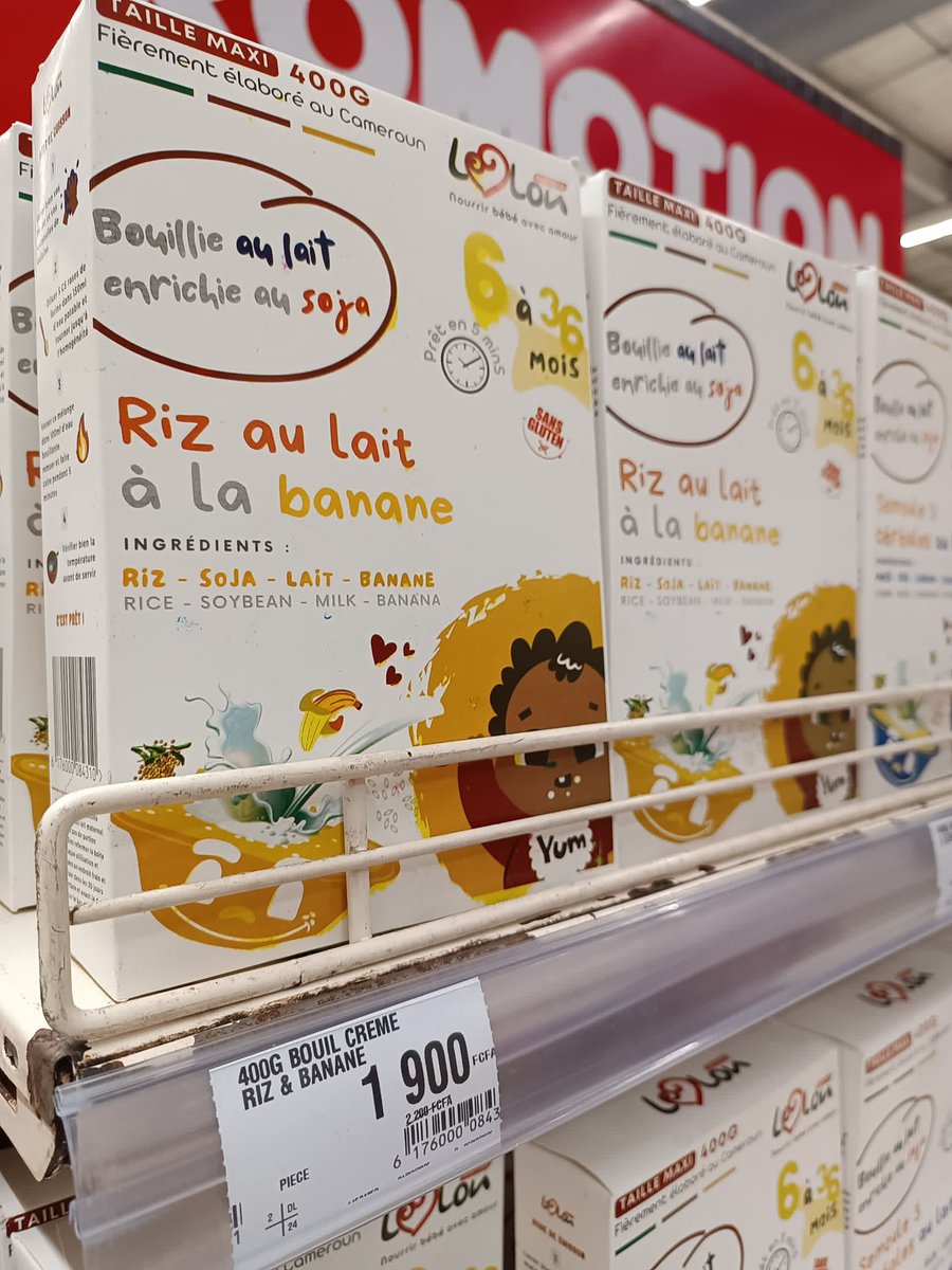 📢 Bonne nouvelle pour nos mamans Leelou ! 🎉

À l’occasion de l’opération puériculture, profitez d’une réduction exceptionnelle sur nos bouillies Leelou à Carrefour Bonamoussadi !

✅ Nouveau prix : 1 900 F au lieu de 2 200 F !

#Nourrirbébéavecamour ❤️