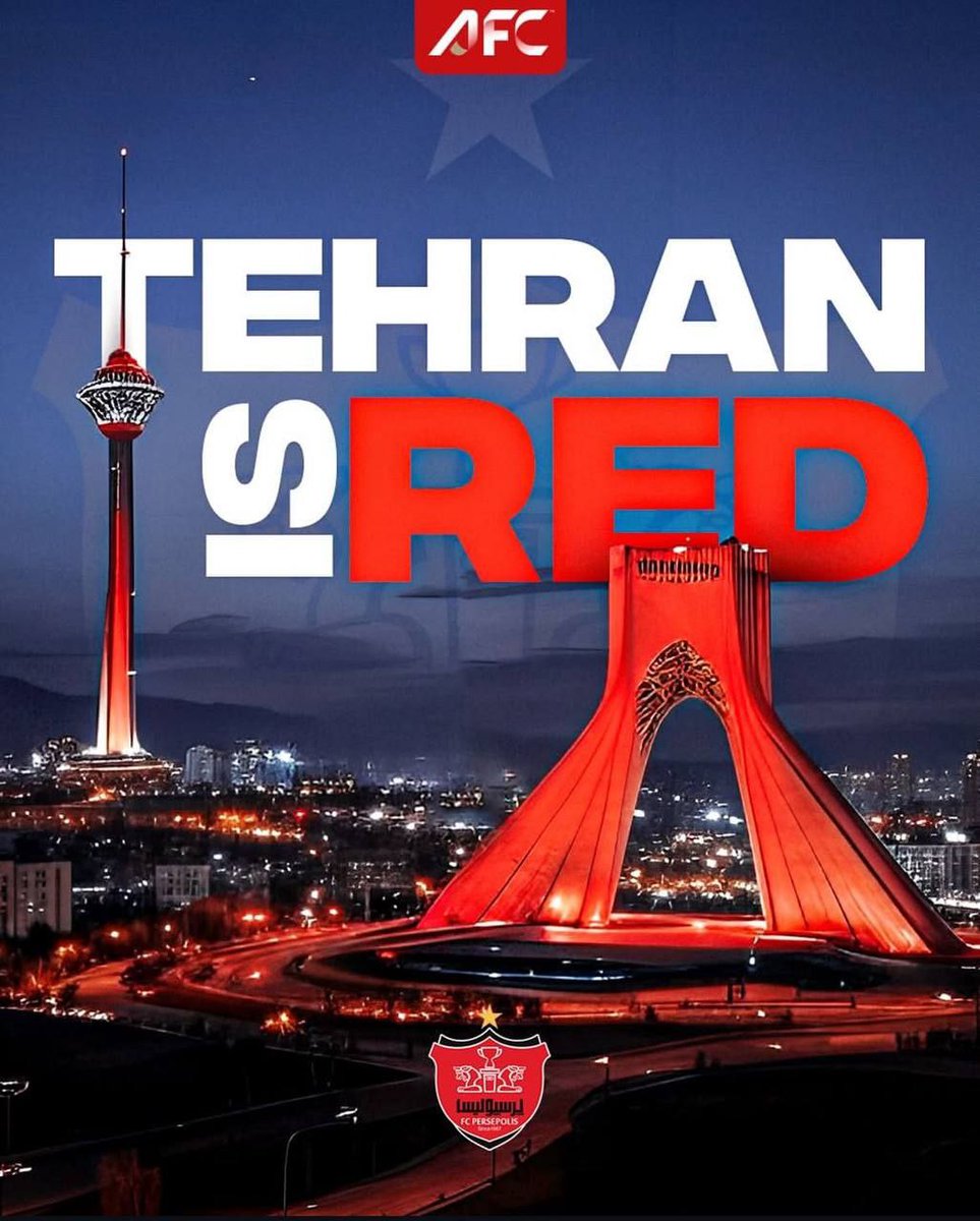 ایران تا ابد قرمزه
نه تهران قرمز است