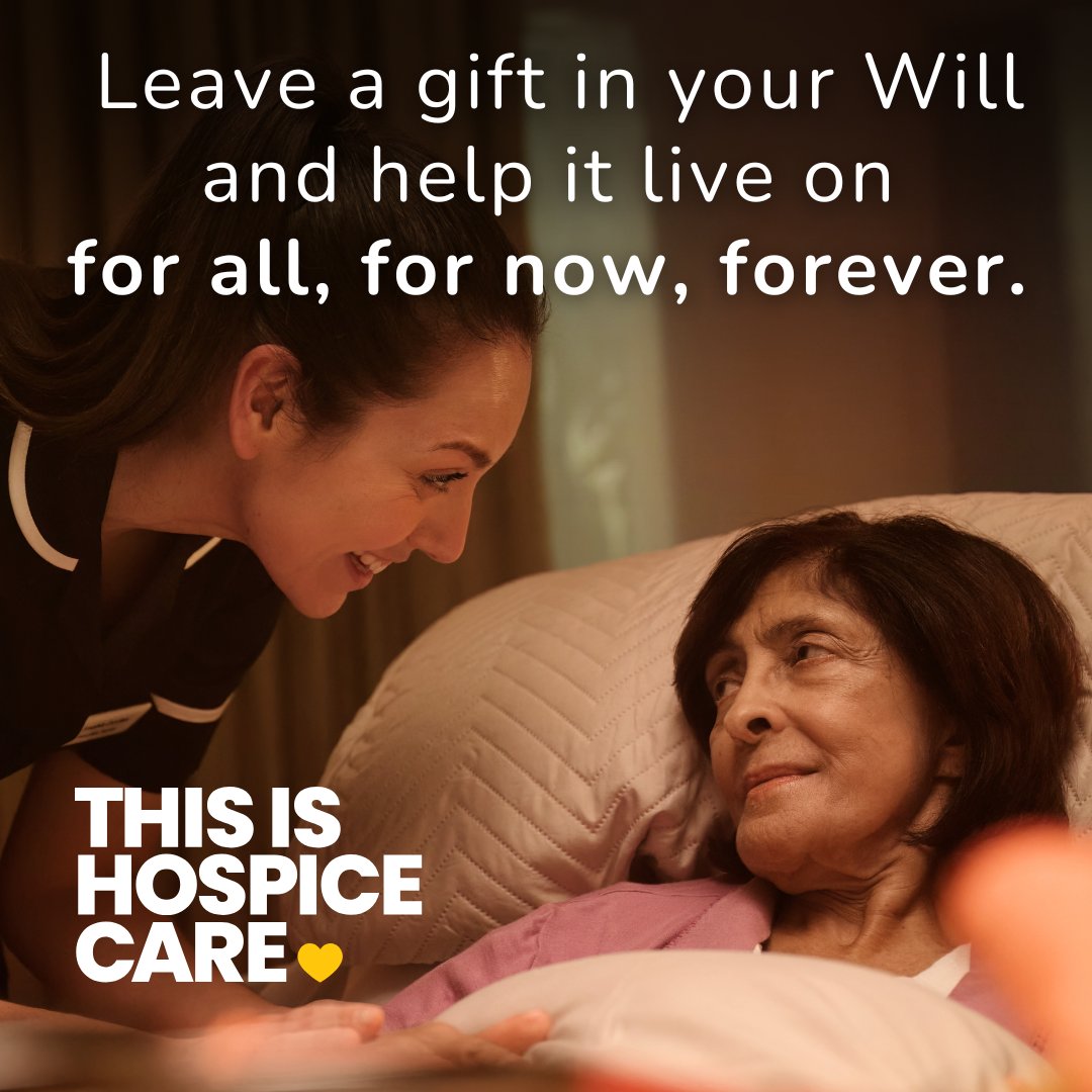 Leaving a gift in your Will - big or small - helps ensure we can continue to provide specialist palliative and end of life care and support for local people and their families, now and in the future.

Find out more: stlukeshospice.com/gifts-in-wills

#LoveStLukes 💙
#Thisishospicecare