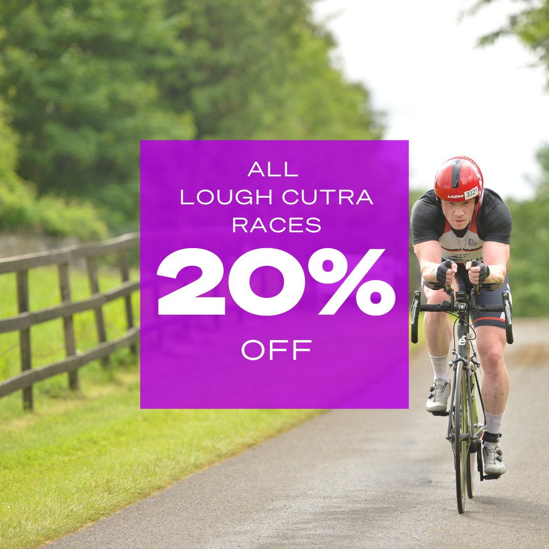 🚀Race into Action! 

Get 20% OFF all races at the Castle! 

🎉Whether you're chasing a new PB or taking on your first triathlon, this is your sign to sign up &amp; save!

🤩Don’t wait — grab your spot now &amp; let the countdown to race day begin!

🚀Use code CASTLE20 at checkout