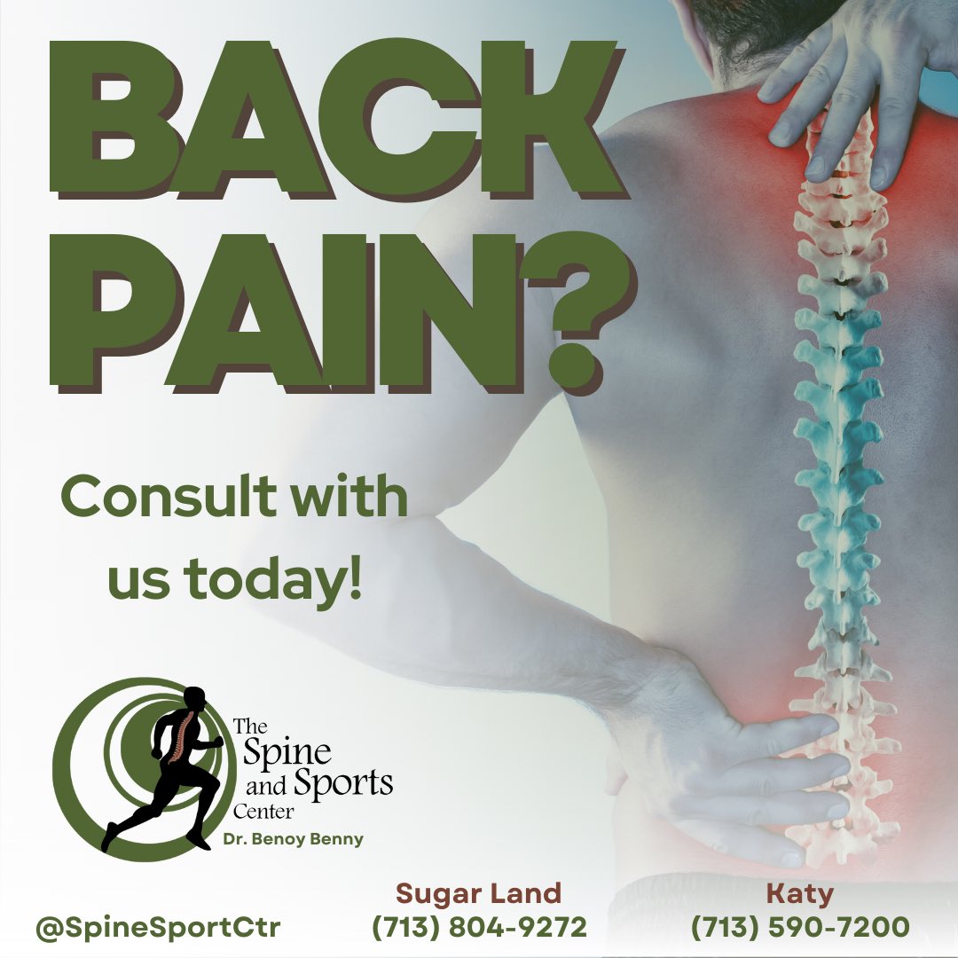 Isaiah Barganier (@isaiahbarganier) on Twitter photo Overuse injuries account for 50% of all sports injuries. With proper care and recovery, you can avoid setbacks. Trust the experts at <a href="/SpineSportCtr/">SpineAndSportsCenter</a> for personalized treatment! Call 713-590-2700 for details. #InjuryPrevention Overuse injuries account for 50% of all sports injuries. With proper care and recovery, you can avoid setbacks. Trust the experts at <a href="/SpineSportCtr/">SpineAndSportsCenter</a> for personalized treatment! Call 713-590-2700 for details. #InjuryPrevention