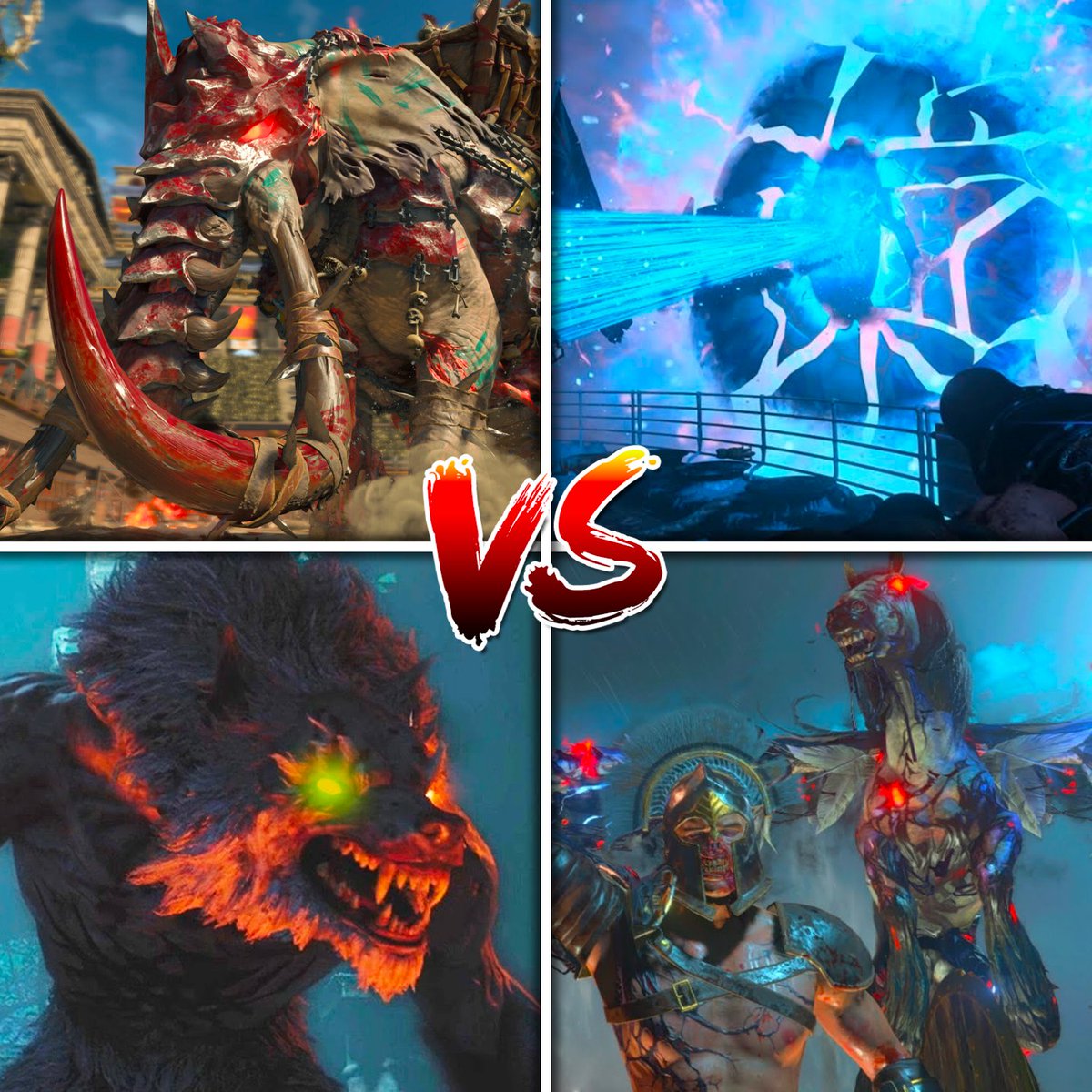 FlapixTV's tweet image. Quel est votre combat de Boss préféré sur les maps Zombies Chaos de Call of Duty Black Ops 4 ? 🧟‍♂️

#CallofDuty #BlackOps #BlackOps4