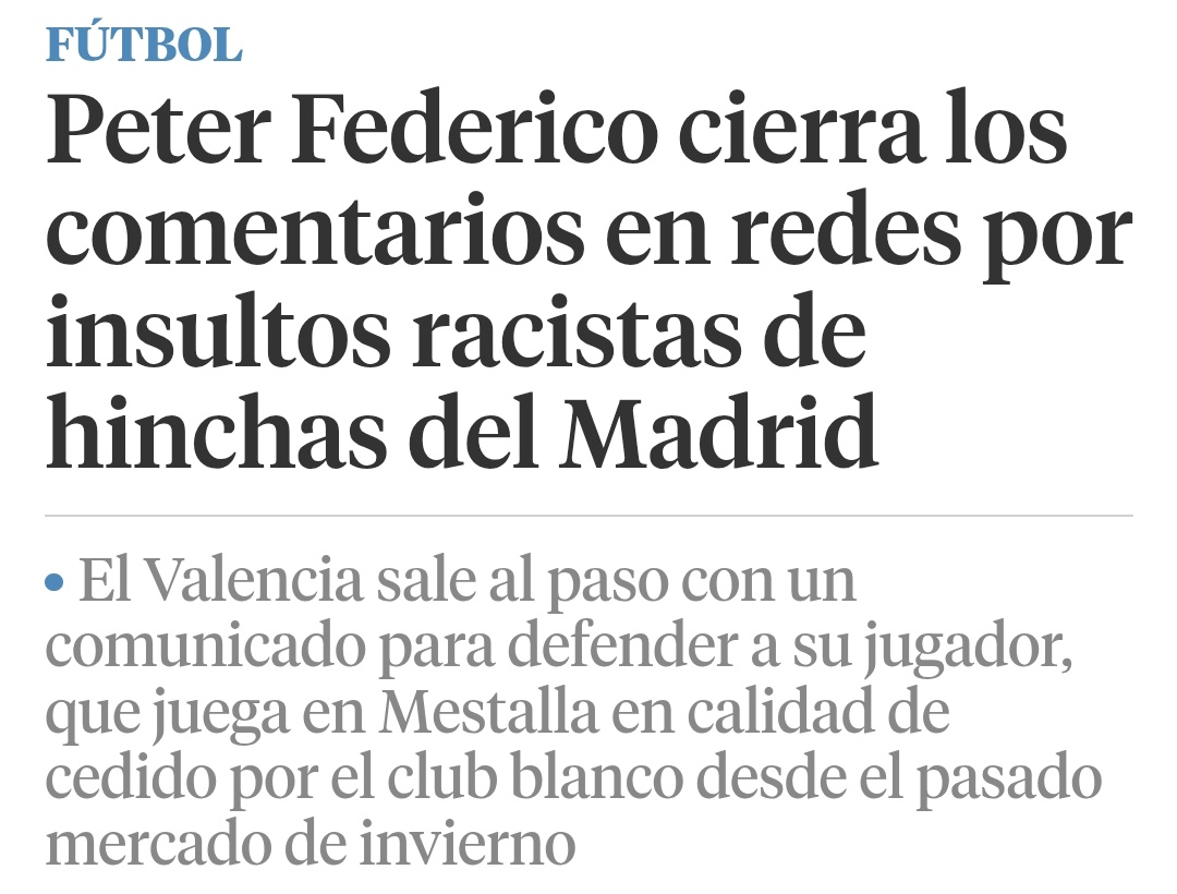 FerElTomatxAzul's tweet photo. Cuando acosasteis a Alex Baena siendo víctima de una agresión no era repugnante 

Cuando acosasteis a Maffeo por jugar al fútbol tampoco era repugnante 

Cuando acosasteis a Munuera Montero y a su familia tampoco lo era

Y un largo etcétera. Antes de nada, miraos al espejo https://t.co/arCVVGhkRT