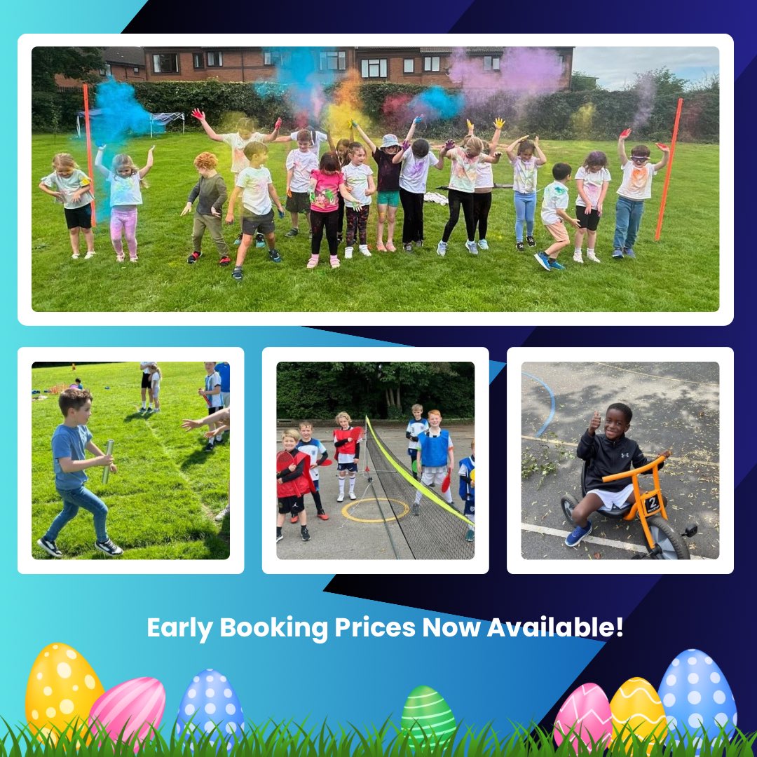 adv4ncesports's tweet photo. 🐣 Easter Holiday Clubs 🐣

We are delighted to announce our Easter Holiday Club programme!

💻 BOOK NOW to secure your child’s place! 👉 https://t.co/tPh1vsAF9z

#adv4ncegroup #adv4ncesports #adv4ncechildcare #EasterHolidays #holidayclubs #staffordshire #cheshire https://t.co/z5Rbd5CvaP