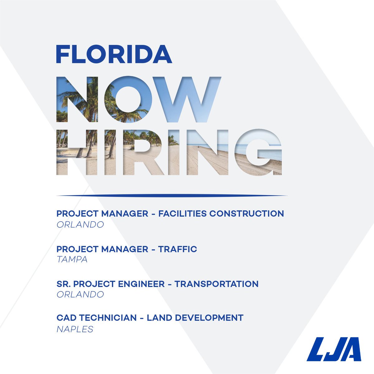 NOW HIRING IN FLORIDA &gt;&gt;&gt; We currently have open positions in the Sunshine State! Apply today and join our team! hubs.ly/Q038C9130 #NowHiring #FloridaJobs