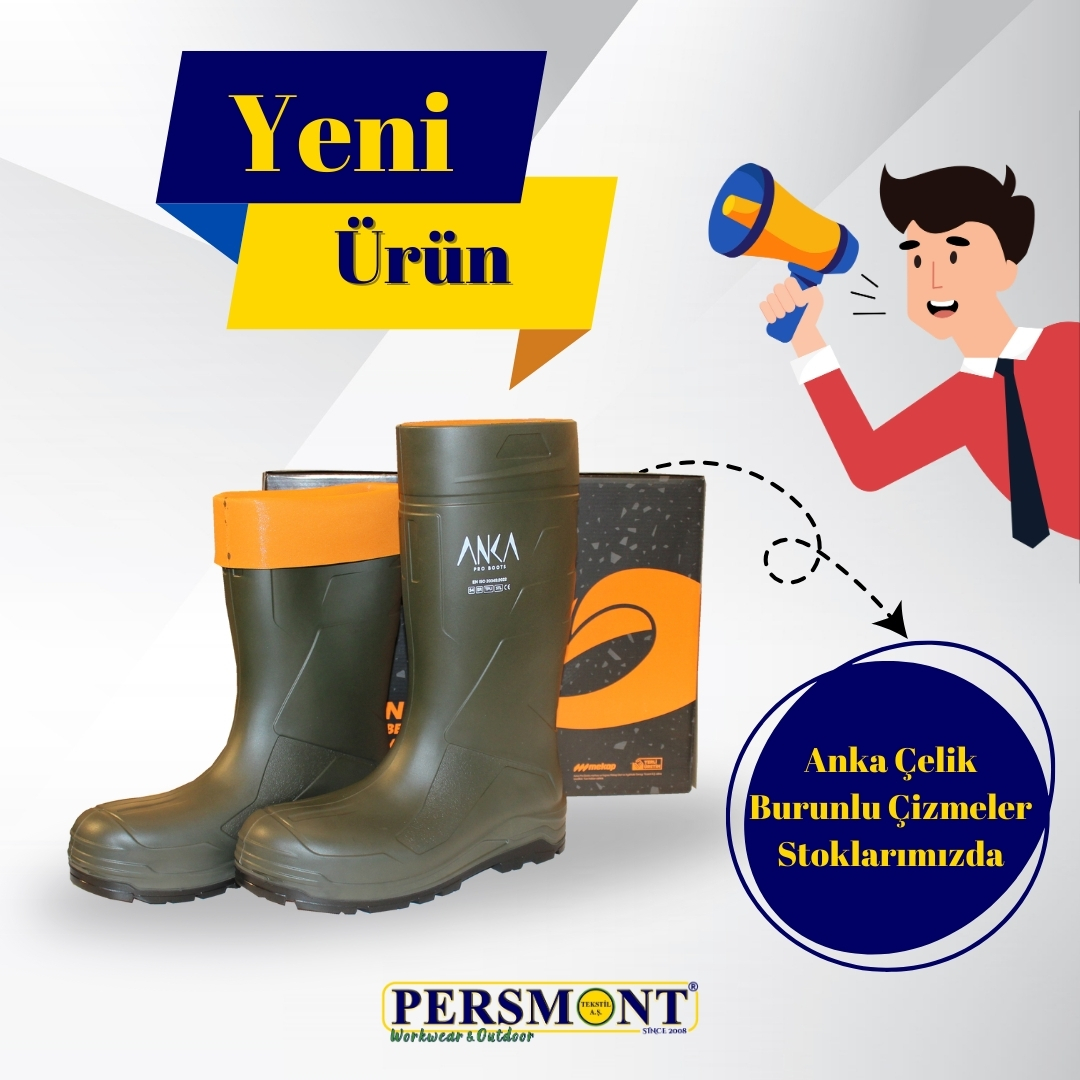 📢YENİ ÜRÜN!!
Anka Pro Boots 904 İşçi Çizmesi

📌Çelik burunlu, Mekap üretimi Anka iş çizmeleri stoklarımıza girmiştir.

Keyifli alışverişler dileriz...
.
.
.
#satış #onlinesatış #işgüvenliği #keşfet #kesfetteyiz #işayakkabıları #işçizmesi #çizme #çelikburunluişayakkabısı