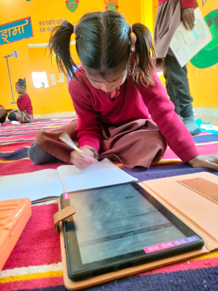 SarthakNGO's tweet photo. #YellowSLATEs are mini #YellowRooms in government schools, creating transformational learning spaces where children master foundational literacy and numeracy while developing essential values and ethics.
These spaces foster curiosity, confidence, and character.
@anandmahindra https://t.co/8Xs8I1g0nd