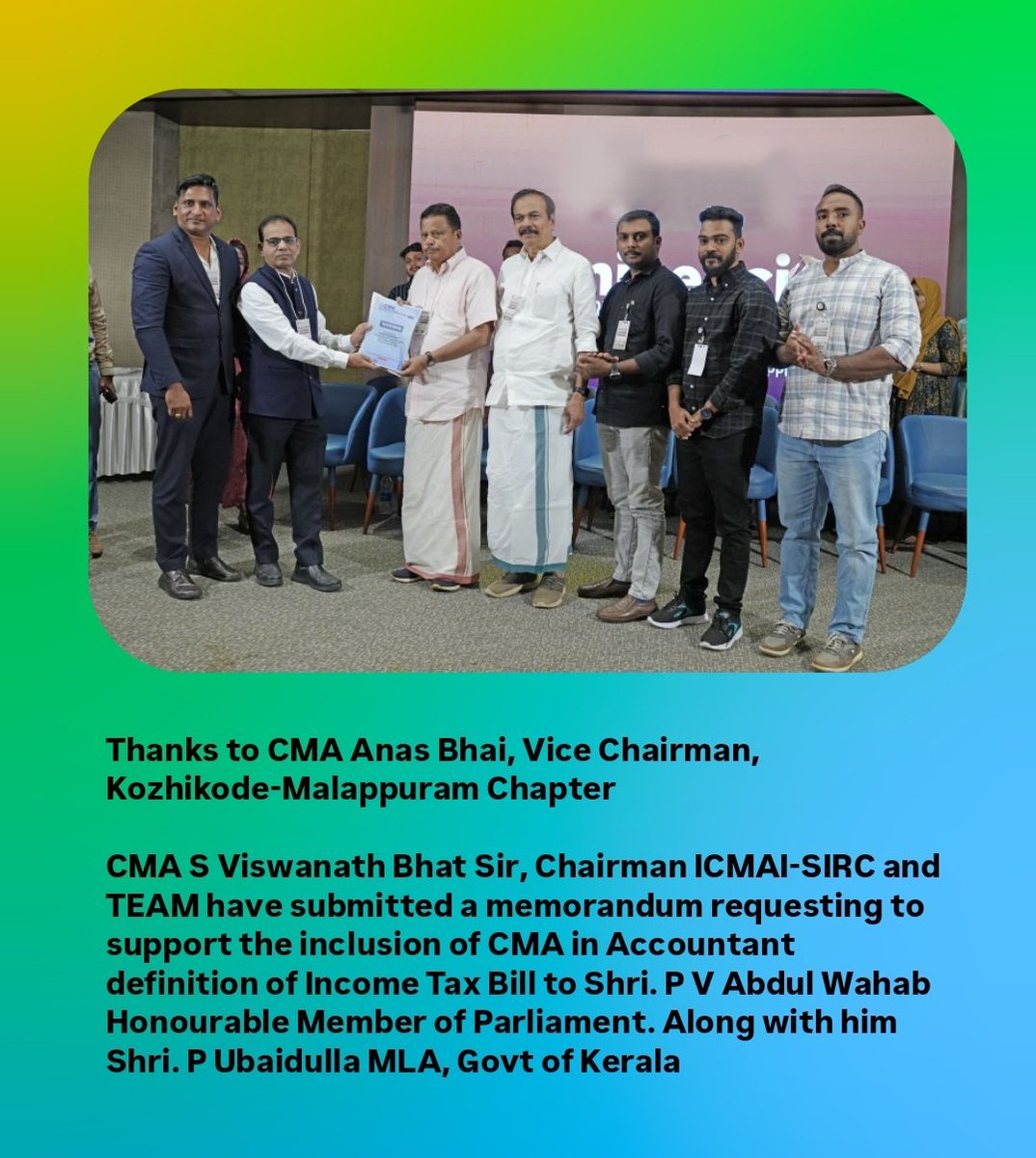 Patelpurvesh17's tweet image. #icmai #CMACSfortaxaudit #TAXAUDITFORCSCMA #CMA