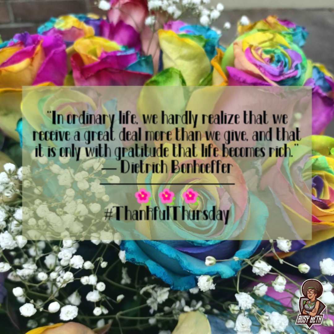 busy_beth's tweet photo. Begin each day with a grateful heart. 💚
.🦒✨🦋🌸.
#ThankfulThursday
#OneLifeOneChance
#SlayTheDay
#DeterminedToRise
#TwerkitJewelzLiz
#BusyBeth
#BusyBeingBeth
#MadeWithRipl https://t.co/ozkwF467Ef