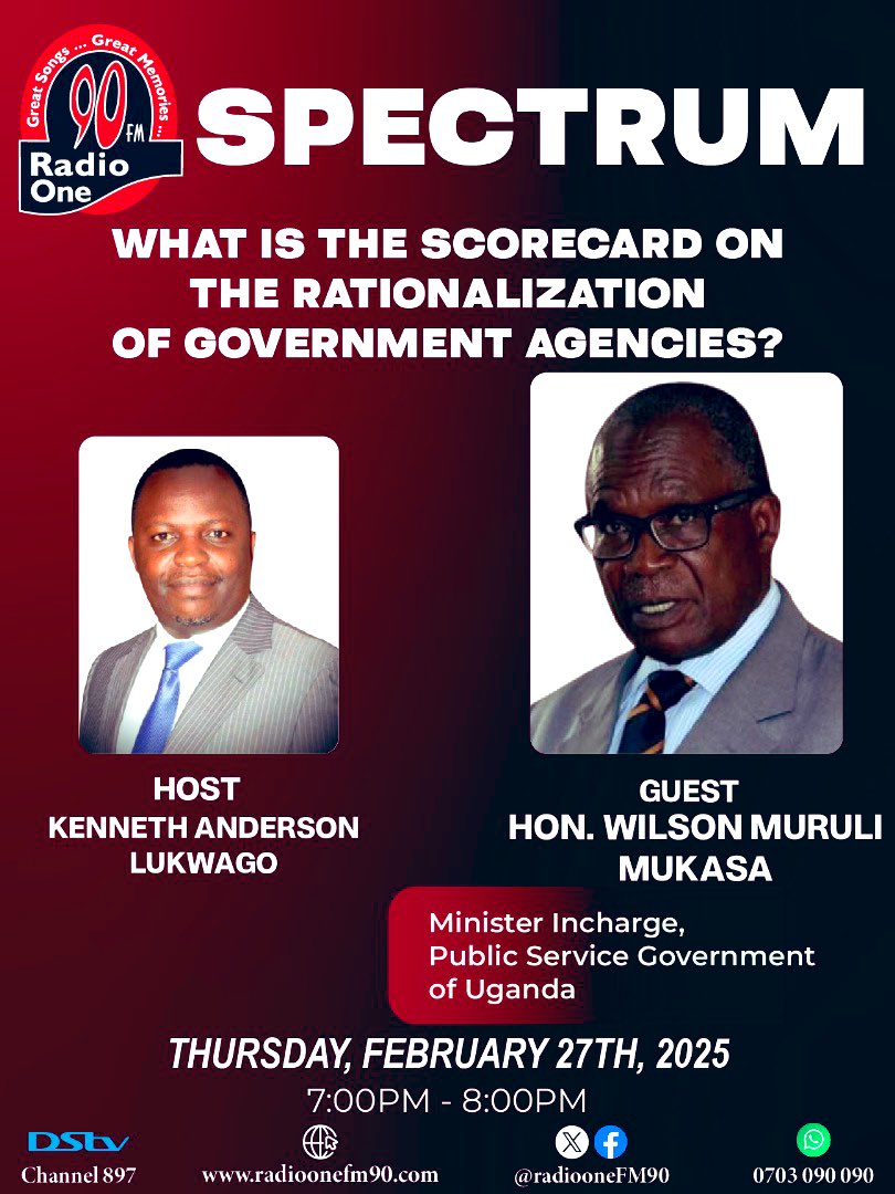 anderlukson's tweet photo. @murulimukasa the minister @mopsuganda is on #SPECTRUM Tonight on matters #RAPEX https://t.co/eO5IdMzhRo