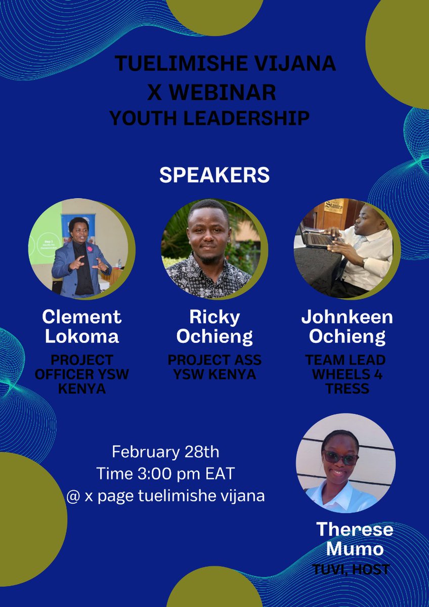 🚀 Join Us for an Inspiring X-Space Young people are shaping the future, and strong leadership is at the heart of meaningful change. Join us tomorrow at 3 PM as we dive into the role of youth leadership in driving social impact and Innovation.
 x.com/i/spaces/1ynJO…