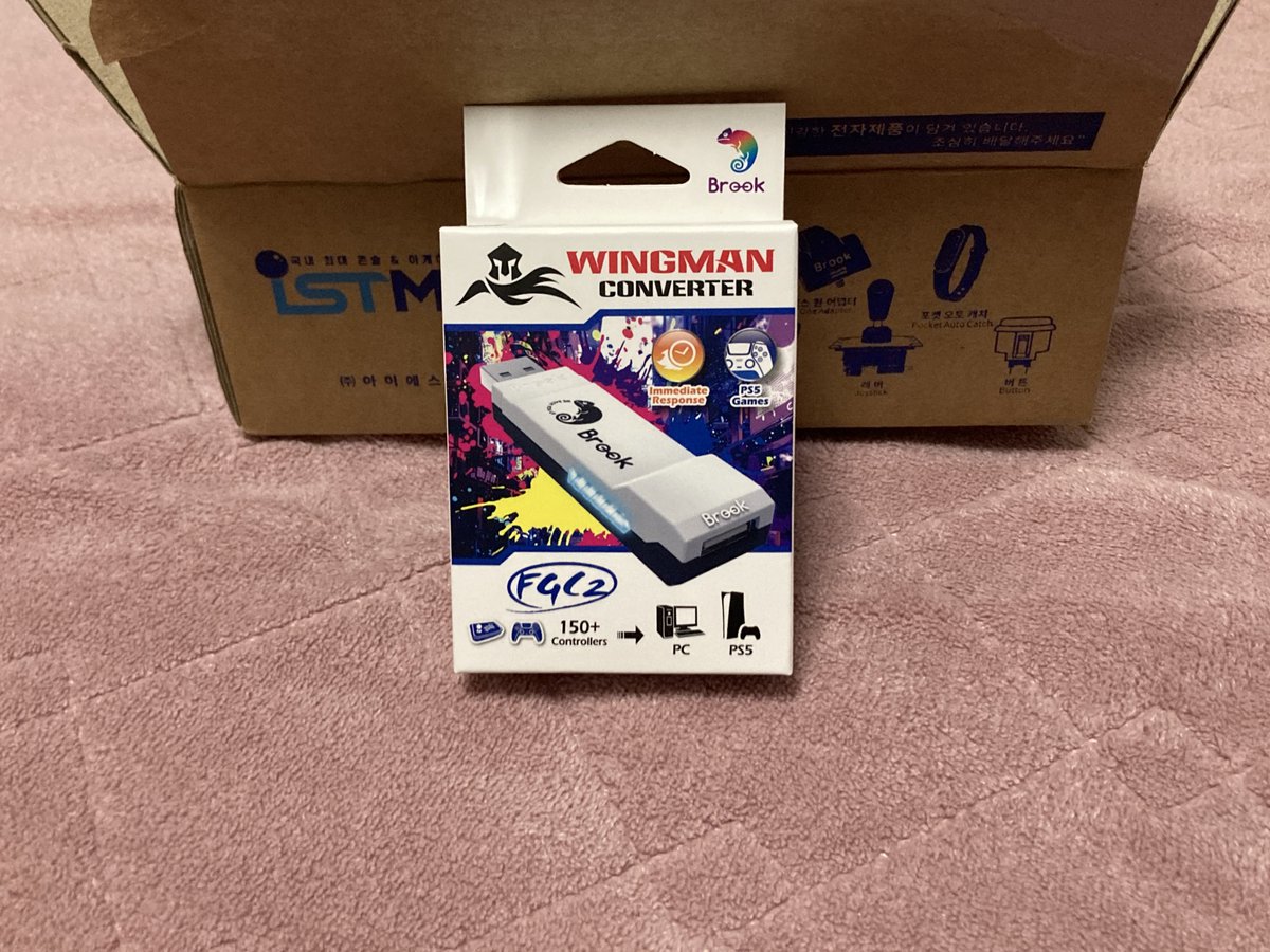 Nikogel360's tweet photo. post忘れてたけど、IST MALLからWingman FGC 2が届きました
今度のは1分で切断されません…前回のは初期不良ってことで… https://t.co/c1begHj715