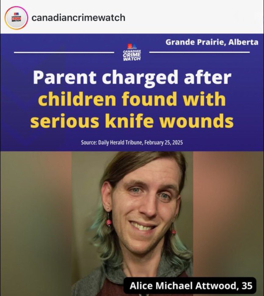 The alphabet mafia keeps screeching “protect trans kids” but clearly it's the kids who need protection from these mentally sick people.