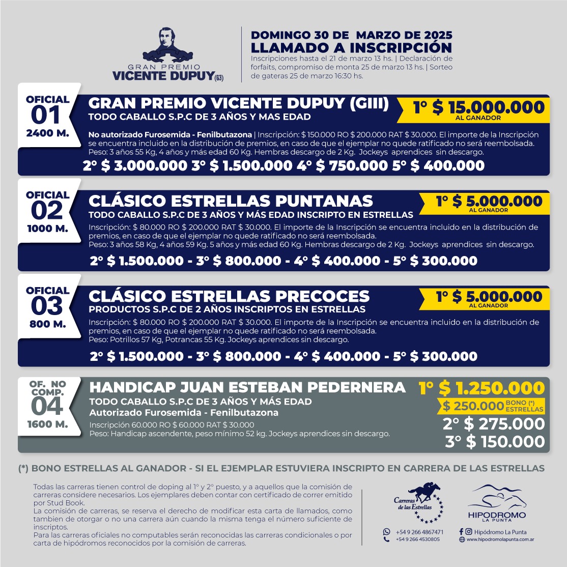 HIPODROMO LA PUNTA tweet media
